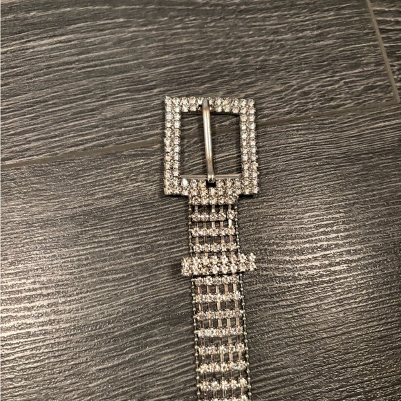 Silver Rhinestone Belt - Picture 3 of 3